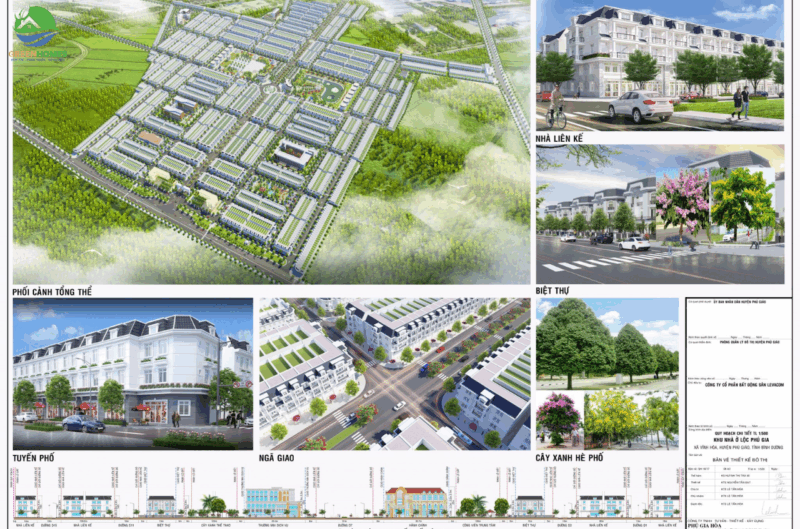 Mặt bằng Leva City Phú Giáo