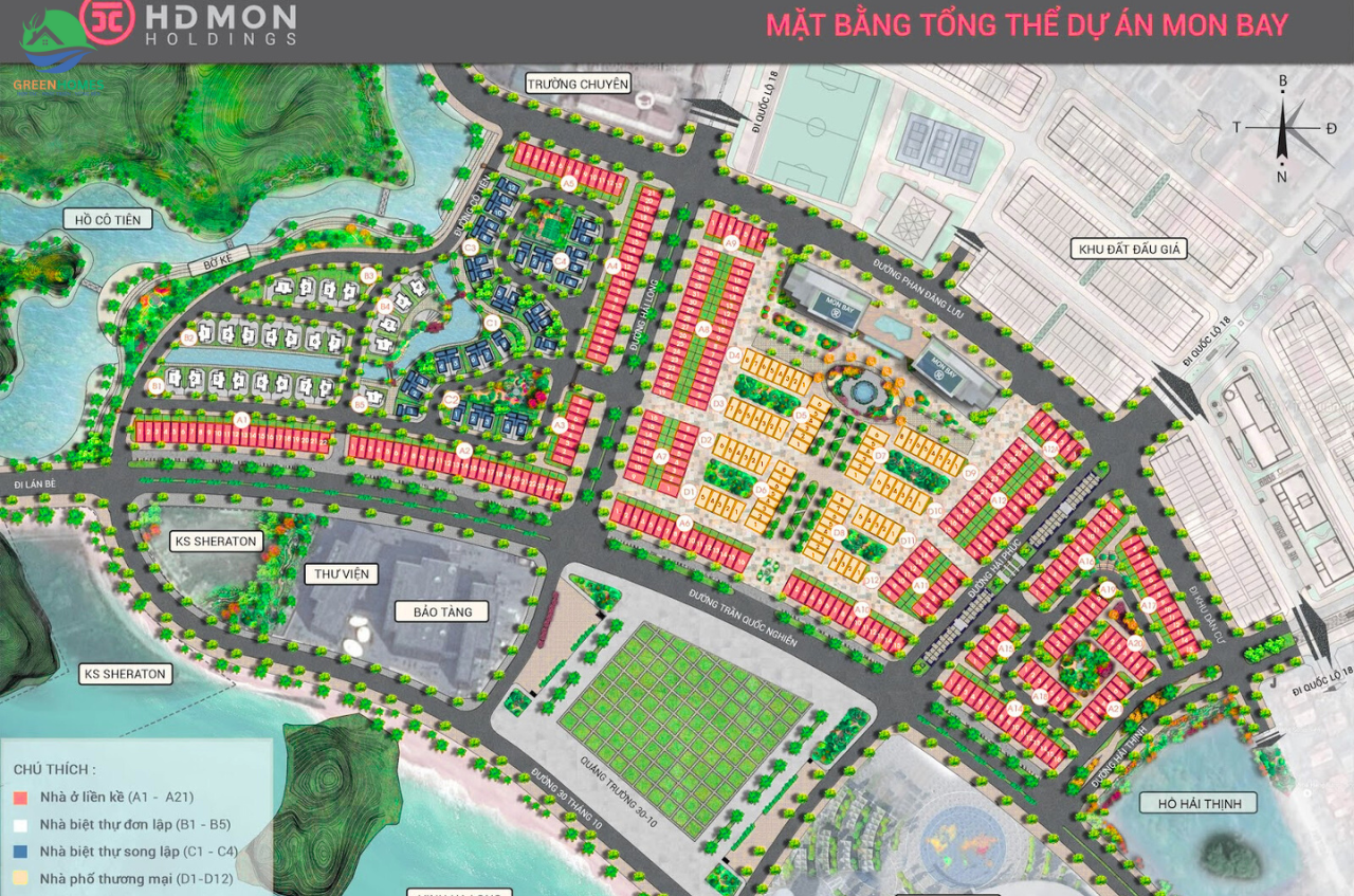 Mặt bằng Monbay Hạ Long
