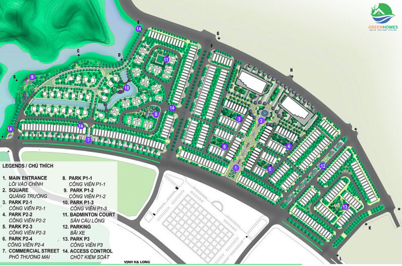 Tiện ích khu đô thị Monbay Hạ Long